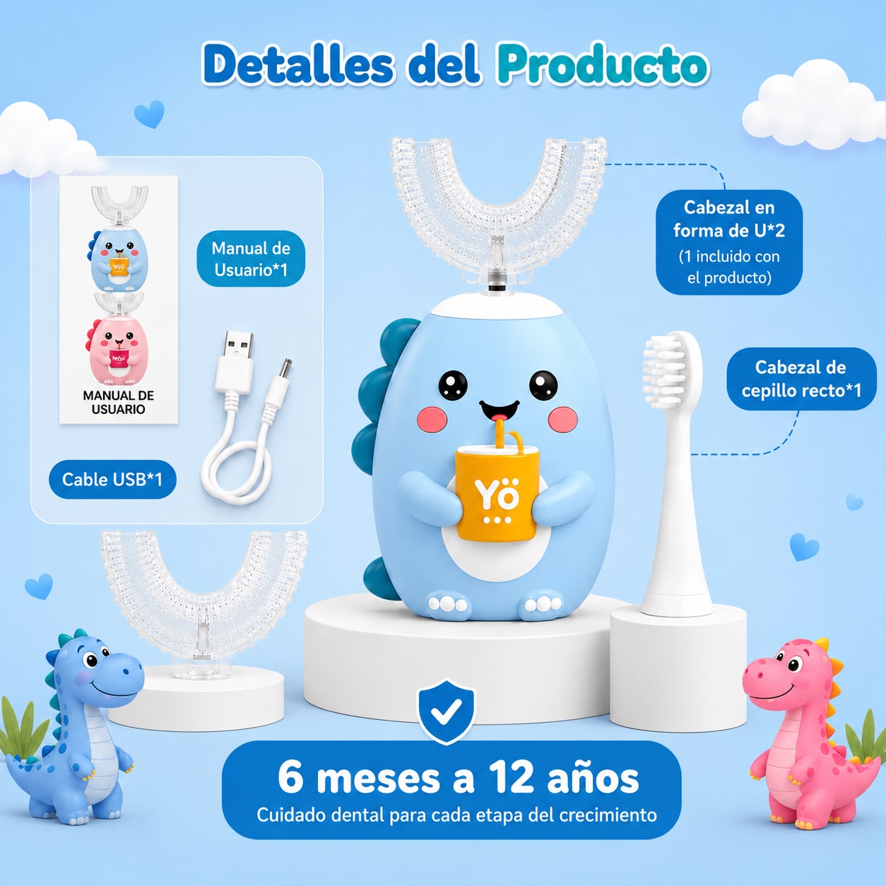 Cepillo Dental Infantil 360™